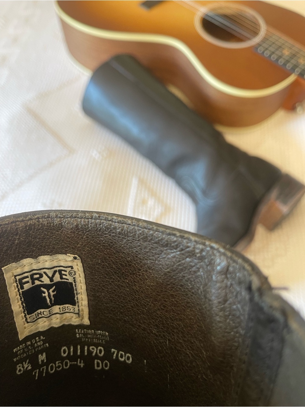 FRYE | Black Campus Boots 14L - Picture 8 of 8